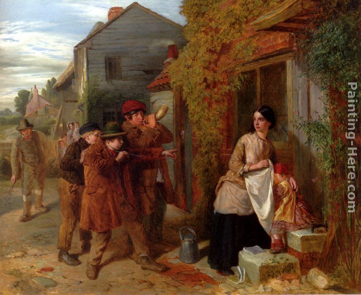 The Mask painting - William Henry Knight The Mask art painting The Mask painting - William Henry Knight The Mask art painting